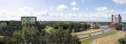 panorama met Noorderbaken